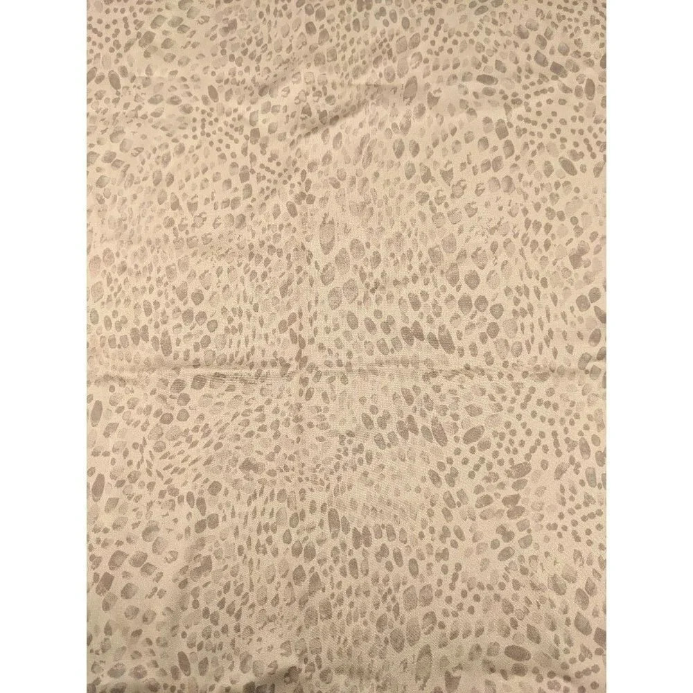 NWT WAYF Tan Cheetah Square Scarf (MSRP $22)